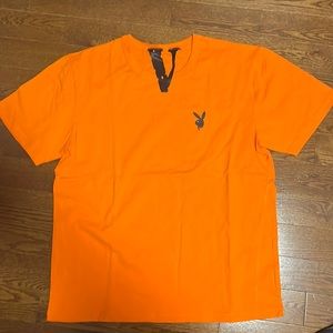 Playboi Carti X Vlone Orange shirt